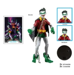 DC Pack 4 Figuras Collector Multipack The Batman Who Laughs with the Robins of Earth 18 cm McFarlane Toys