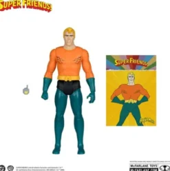 DC Retro Super Friends Figura Aquaman 15 cm