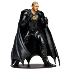 DC The Flash Movie Estatua Batman Multiverse Unmasked (Gold Label) 30 cm