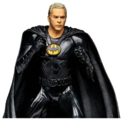 DC The Flash Movie Estatua Batman Multiverse Unmasked (Gold Label) 30 cm