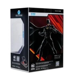 DC The Flash Movie Estatua Batman Multiverse Unmasked (Gold Label) 30 cm