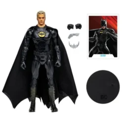 DC The Flash Movie Figura Batman Multiverse Unmasked (Gold Label) 18 cm