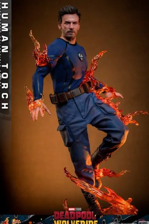 Deadpool and Wolverine Figura Movie Masterpiece 1/6 Antorcha Humana