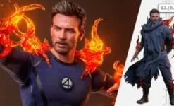 Deadpool and Wolverine Figura Movie Masterpiece 1/6 Antorcha Humana