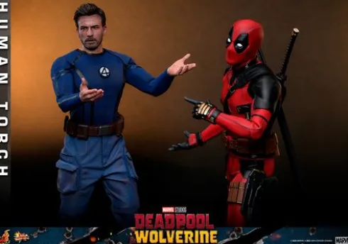 Deadpool and Wolverine Figura Movie Masterpiece 1/6 Antorcha Humana