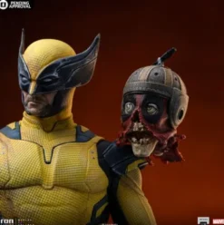 Deadpool 3 Estatua 1/10 Art Scale Wolverine & Headpool 22 cm