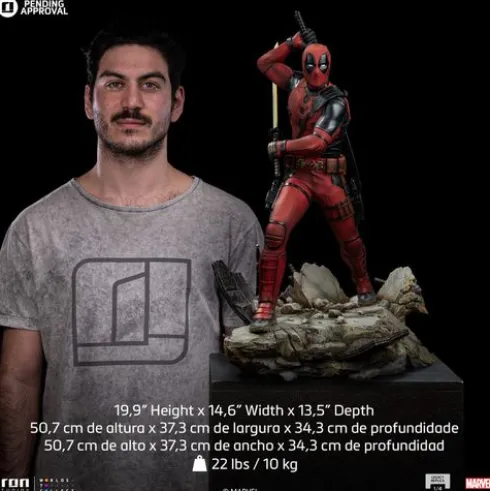 Deadpool 3 Estatua Legacy Replica 1/4 Deadpool 58 cm