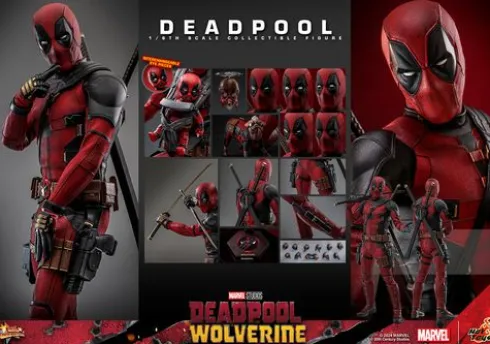Deadpool Figura Movie Masterpiece 1/6 Deadpool and Wolverine Hot Toys