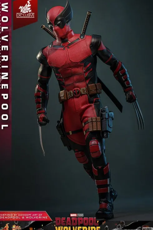 Deadpool & Wolverine Movie Masterpiece Figura 1/6 Wolverinepool Hot Toys Exclusive 31 cm