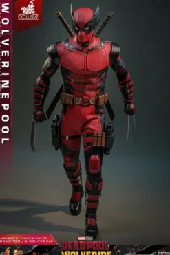 Deadpool & Wolverine Movie Masterpiece Figura 1/6 Wolverinepool Hot Toys Exclusive 31 cm