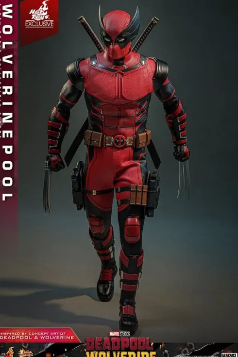 Deadpool & Wolverine Movie Masterpiece Figura 1/6 Wolverinepool Hot Toys Exclusive 31 cm