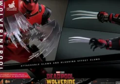 Deadpool & Wolverine Movie Masterpiece Figura 1/6 Wolverinepool Hot Toys Exclusive 31 cm