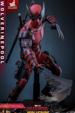 Deadpool & Wolverine Movie Masterpiece Figura 1/6 Wolverinepool Hot Toys Exclusive 31 cm