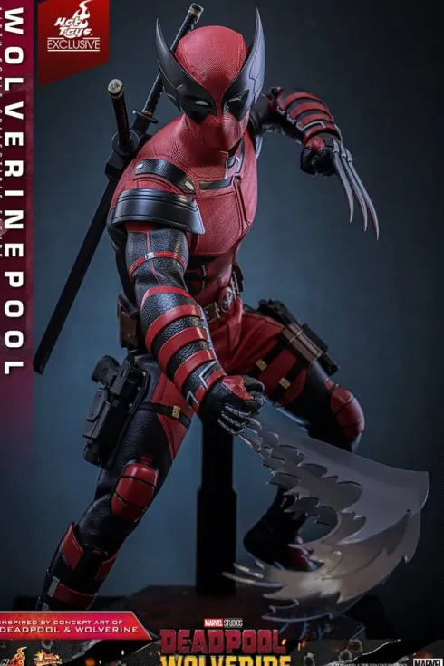 Deadpool & Wolverine Movie Masterpiece Figura 1/6 Wolverinepool Hot Toys Exclusive 31 cm
