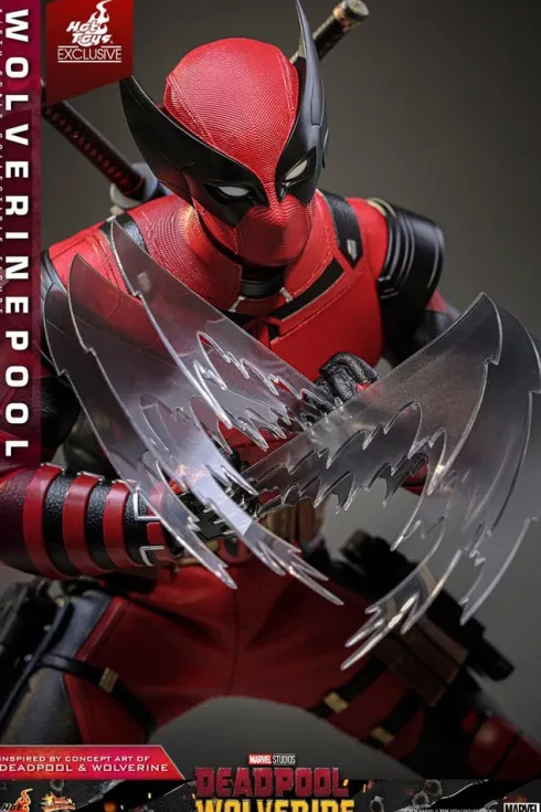 Deadpool & Wolverine Movie Masterpiece Figura 1/6 Wolverinepool Hot Toys Exclusive 31 cm