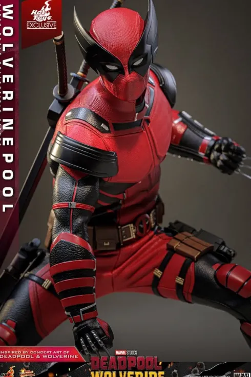 Deadpool & Wolverine Movie Masterpiece Figura 1/6 Wolverinepool Hot Toys Exclusive 31 cm