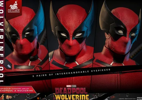 Deadpool & Wolverine Movie Masterpiece Figura 1/6 Wolverinepool Hot Toys Exclusive 31 cm