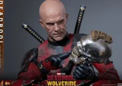 Deadpool & Wolverine Movie Masterpiece Figura 1/6 Deadpool (Battling Version) 30 cm