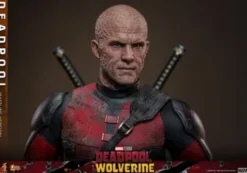 Deadpool & Wolverine Movie Masterpiece Figura 1/6 Deadpool (Battling Version) 30 cm