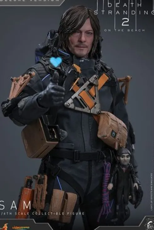 Death Stranding 2: On the Beach Figura Videogame Masterpiece 1/6 Sam (Deluxe Version) 31 cm
