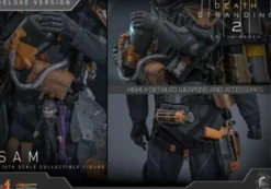 Death Stranding 2: On the Beach Figura Videogame Masterpiece 1/6 Sam (Deluxe Version) 31 cm