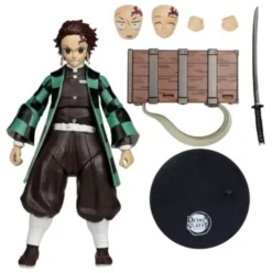 Demon Slayer: Kimetsu no Yaiba Figura Tanjiro Kamado (with Nezuko Box) (Season 3) 18 cm