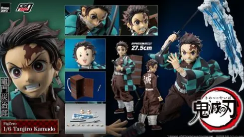 Demon Slayer: Kimetsu no Yaiba Figura FigZero 1/6 Tanjiro Kamado 27 cm