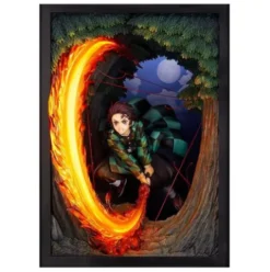 Demon Slayer: Kimetsu no Yaiba Estatua PVC Tanjiro Kamado: Hinokami Kagura Dance 36 cm