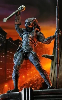 Depredador 2 Figura City Hunter Poster Series 18 cm