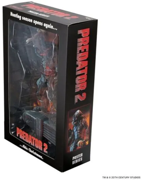 Depredador 2 Figura City Hunter Poster Series 18 cm