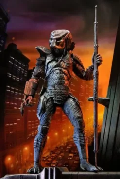 Depredador 2 Figura City Hunter Poster Series 18 cm