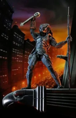 Depredador 2 Figura City Hunter Poster Series 18 cm