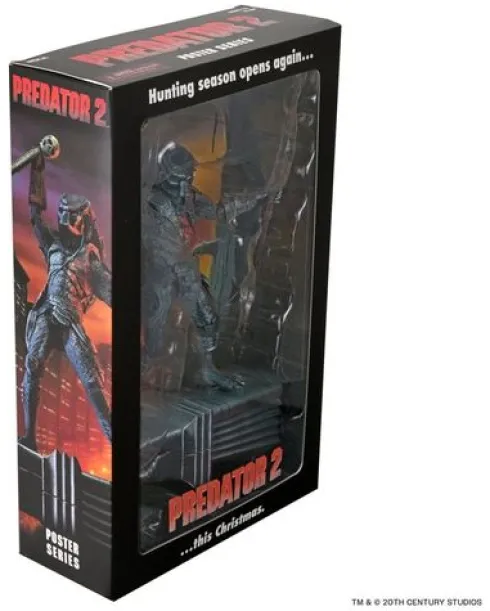 Depredador 2 Figura City Hunter Poster Series 18 cm