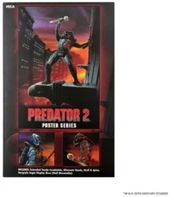 Depredador 2 Figura City Hunter Poster Series 18 cm