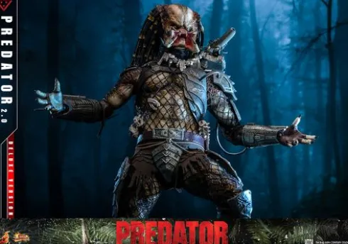 Depredador 1987 Figura Movie Masterpiece 1/6 Predator (2.0) Deluxe Version 34 cm