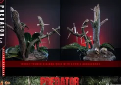 Depredador 1987 Figura Movie Masterpiece 1/6 Predator (2.0) Deluxe Version 34 cm