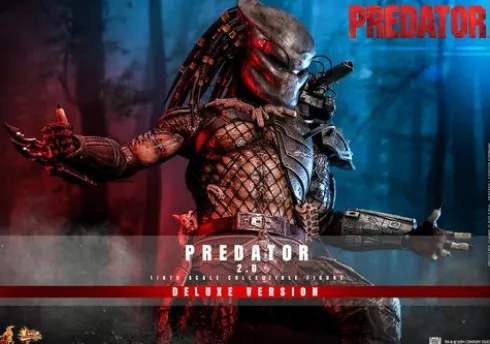 Depredador 1987 Figura Movie Masterpiece 1/6 Predator (2.0) Deluxe Version 34 cm
