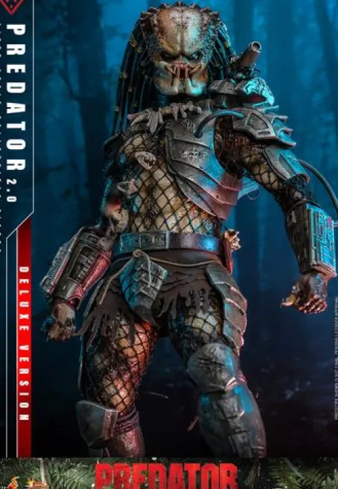 Depredador 1987 Figura Movie Masterpiece 1/6 Predator (2.0) Deluxe Version 34 cm