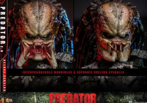 Depredador 1987 Figura Movie Masterpiece 1/6 Predator (2.0) Deluxe Version 34 cm