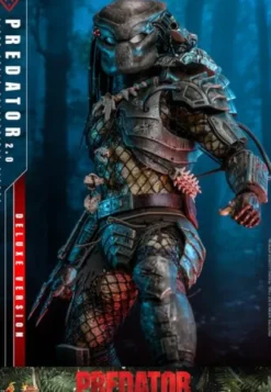 Depredador 1987 Figura Movie Masterpiece 1/6 Predator (2.0) Deluxe Version 34 cm