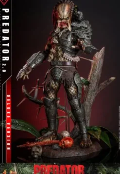 Depredador 1987 Figura Movie Masterpiece 1/6 Predator (2.0) Deluxe Version 34 cm