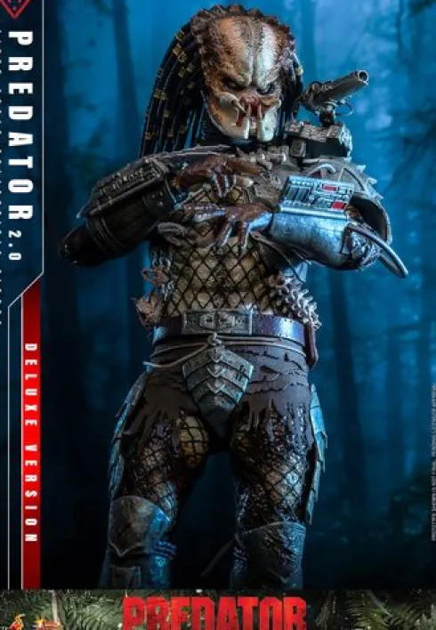 Depredador 1987 Figura Movie Masterpiece 1/6 Predator (2.0) Deluxe Version 34 cm