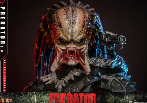Depredador 1987 Figura Movie Masterpiece 1/6 Predator (2.0) Deluxe Version 34 cm