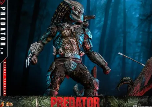 Depredador 1987 Figura Movie Masterpiece 1/6 Predator (2.0) Deluxe Version 34 cm