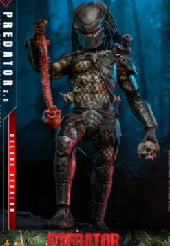 Depredador 1987 Figura Movie Masterpiece 1/6 Predator (2.0) Deluxe Version 34 cm