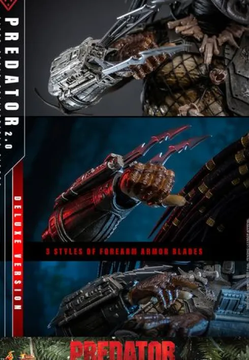 Depredador 1987 Figura Movie Masterpiece 1/6 Predator (2.0) Deluxe Version 34 cm