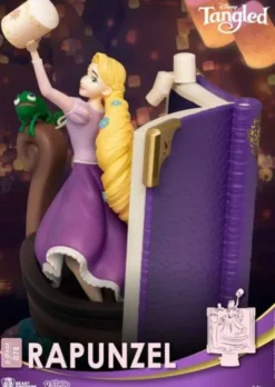 Disney Diorama PVC D-Stage Story Book Series Rapunzel 15 cm