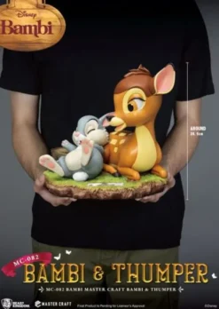Disney Estatua Master Craft Bambi & Thumper 26 cm