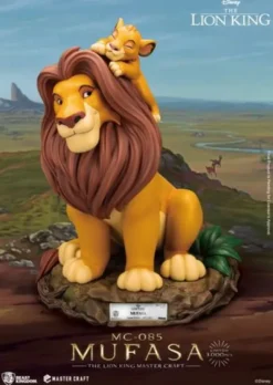 Disney Estatua Master Craft El Rey León Mufasa 36 cm