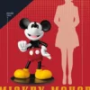Disney Estatua tamaño real Mickey Mouse 101 cm